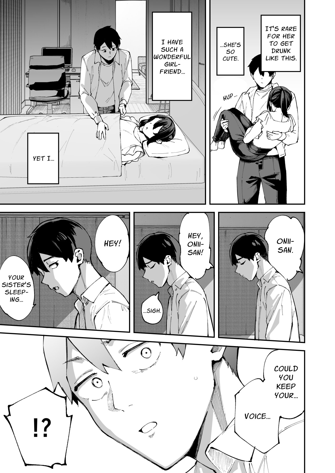 Hentai Manga Comic-I Called An Escort Service & My Girlfriend's Sister Turned Up-Read-50